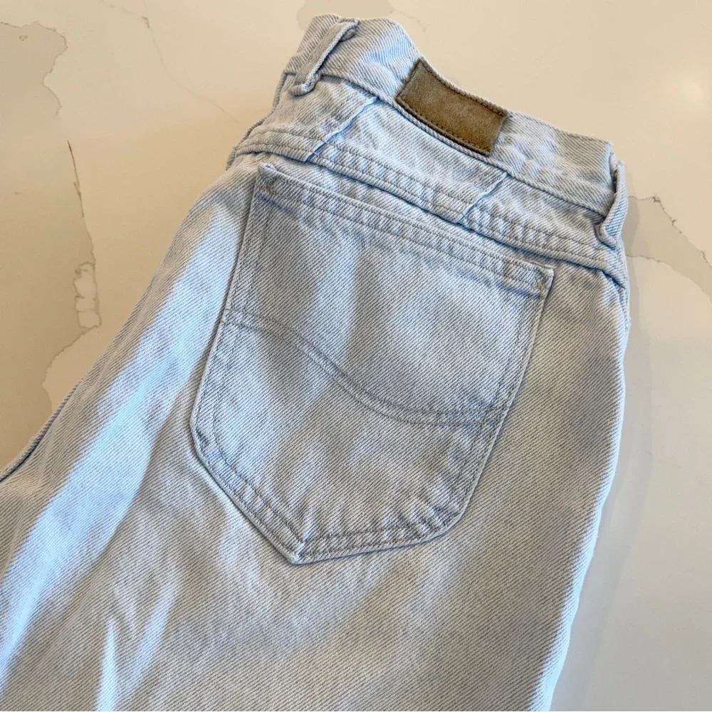 VINTAGE! 80s 90s Y2K Lee Riders Women’s Light Wash Straight Jeans Denim Size 14